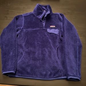 Blue Patagonia pullover size S